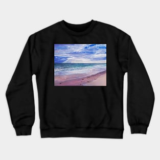 Peaceful Beach Crewneck Sweatshirt